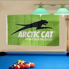 Arctic Cat Snowmobile Flag 3x5 Man Cave Flags Banner New USA Share Our Passion