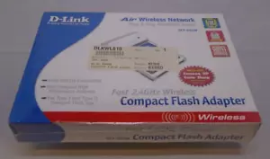 Adaptador flash compacto D-LINK DCF-660W 2,4 GHz INALÁMBRICO 802,11B - Imagen 1 de 2