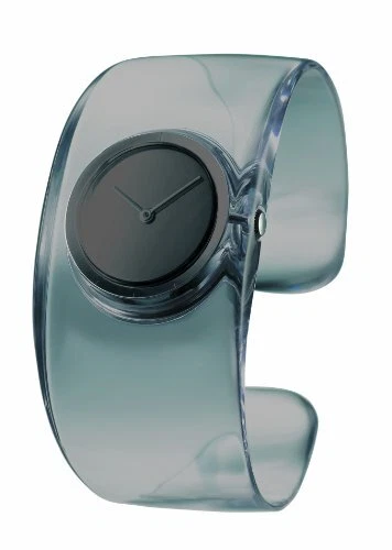 Issey Miyake Authentic Tokujin Yoshioka Design Silaw002 Bangle Watch O Black JPN