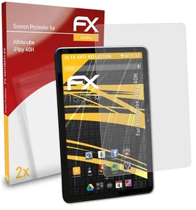 atFoliX 2x Film Protection d'écran pour Alldocube iPlay 40H mat&antichoc - Afbeelding 1 van 9