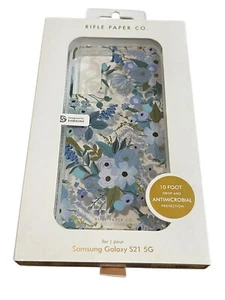 Rifle Paper Co Ultra Slim Case with Antimicrobial for Samsung Galaxy S21 5G - Photo 1 sur 3