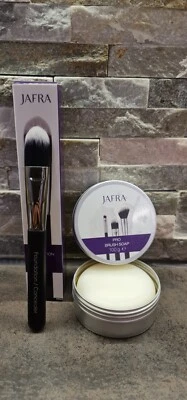 Jafra Foundation Brush, Pinsel und Pinselseife - Bild 1 von 4