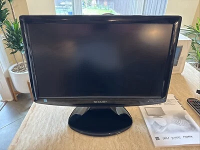Sharp 19” LC-19SB25U 720p LCD TV - Image 1 of 4