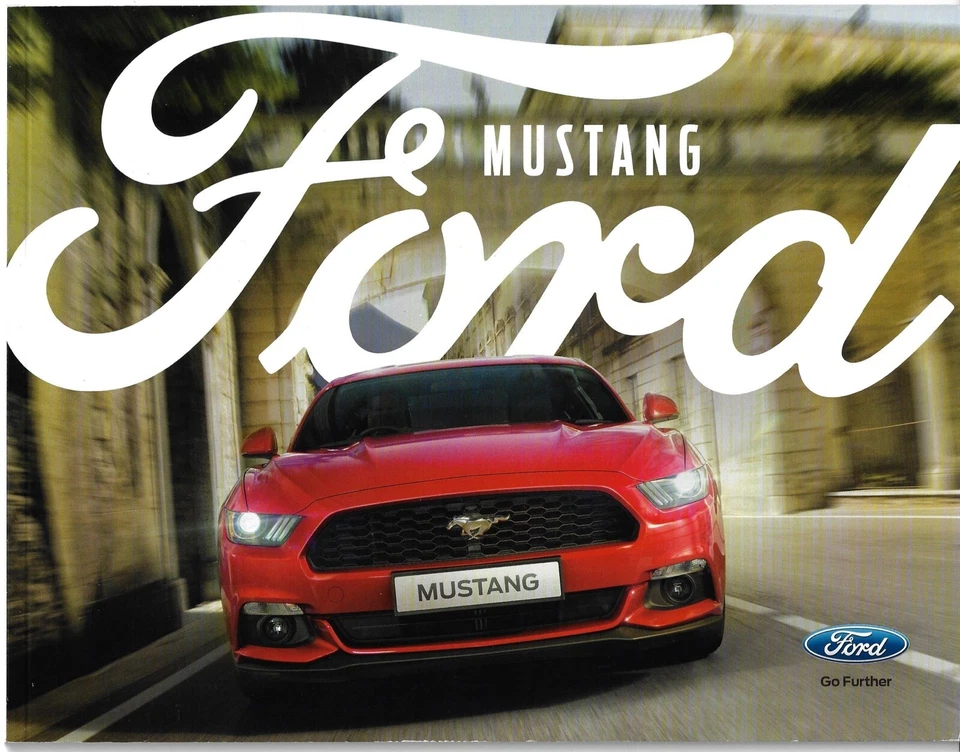 Ford Mustang 2017 UK Market Brochure Fastback & Convertible 2.3 & 5.0 V8 GT - Image 1 of 3
