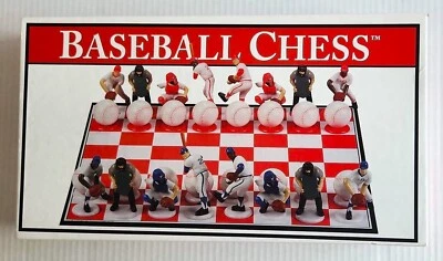 Baseball Chess - Big League Promotions -  2001  Vintage Board Game Complete - image 1 of 4