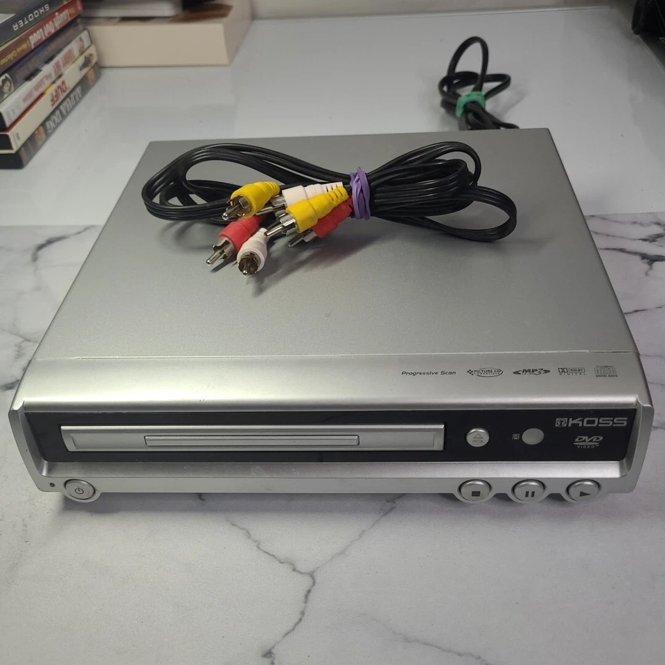 KOSS KS4110 Home Theater Digital DVD/MP3/CD/VCD Player No Remote - Image 1 of 4