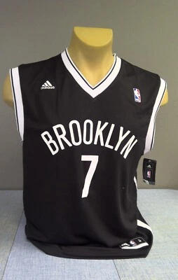 NWT Brooklyn Nets NBA Adidas Replica Jersey Joe Johnson JJ #7 Medium NEW - Image 1 of 4