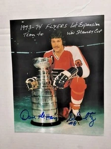 Philadelphia Flyers Dave The Hammer Schultz Stanley Cup Championship Photo - Picture 1 of 2