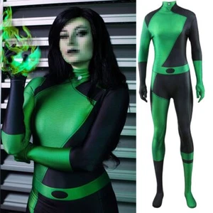 Shego Cosplay Mono Kim Posible Body Adulto Niños Halloween Escenario Disfraz - Imagen 1 de 16