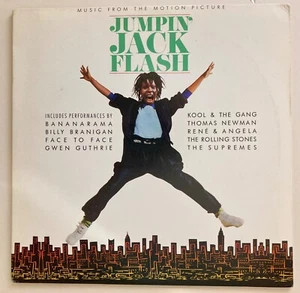 MOVIE SOUNDTRACK 'JUMPIN' JACK FLASH' ROCK STAR HITS (SUPREMES, STONES) UNPLAYED - Picture 1 of 2