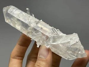 SUPERB Quartz Lemurian Natural Laser GENERATOR Wand Crystal Colombia 4.1oz S17a - Picture 1 of 12