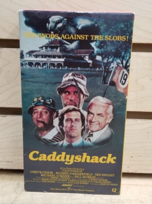 Caddyshack VHS Comedy Chevy Chase Rodney Dangerfield Bill Murray - Image 1 of 4