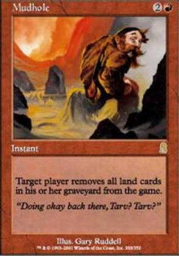 [1x] Mudhole - Foil Near Mint, SPANISH Odyssey MTG Magic - Image 1 of 1