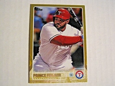 Prince Fielder 2015 Topps Gold Parallel Card #422 - Image 1 of 2