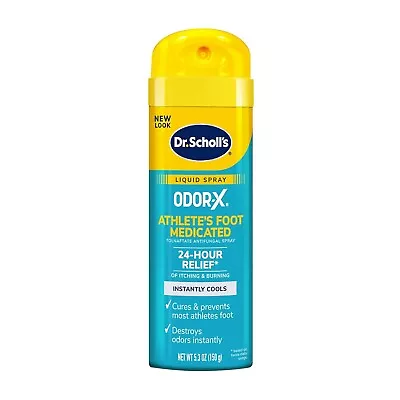 Dr. Scholl's Instant Cool Athlete's Foot Treatment Spray - 5.3oz