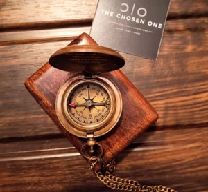 pocket compass vintage style Compass handmade Compass brass Compass Gift - Picture 1 of 2