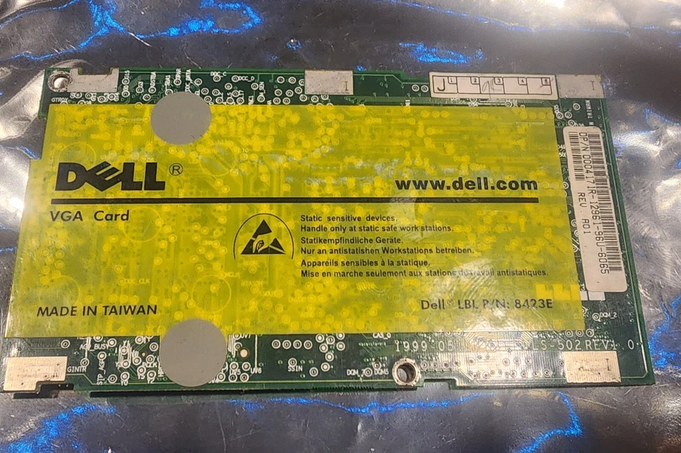 8423E Vintage GPU for Dell Laptops • ATI Rage LT Pro 8MB Works - Image 1 of 1