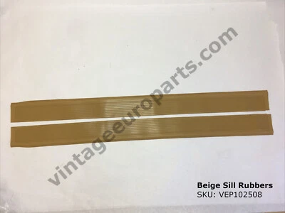 Nuevas gomas de placa de alféizar beige para R107 350SL 450SL 380SL 560SL Foto 1 de 3