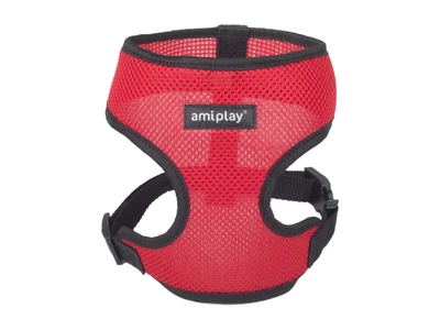 amiplay Scout Air - Hundebrustgeschirr, Atmungsaktiv, Verstellbar, Weiches Mesh