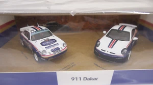 Spark 1:43 - Juego de 2 Porsche 911 (992) Dakar + 953 #176 "París-Dakar 1984" - Imagen 1 de 2