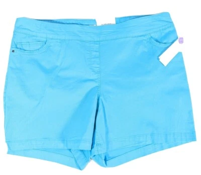 Pantalones Cortos WESTBOUND-THE PARK AVE FIT Para Mujer Plus Azul Tiro Medio Talla 18W Nuevos con Etiquetas Foto 1 de 4