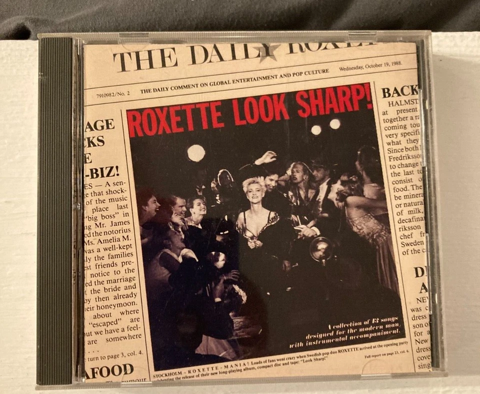 ROXETTE LOOK SHARP! CD FAST SHIPPING Foto 1 de 1