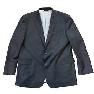 Brooks Brothers Mens 48 L Wool Blend Jacket Blazer Madison Fit Explorer Dk Grey - Picture 1 of 13