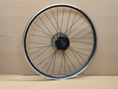700c 28" Hybrid Bike REAR Wheel Rim/Disc Brake Compatible Shimano 7/8/9/10 Speed - Image 1 of 4