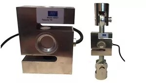 AWST S-ype load cell , 5000 kg capacity with rod ends and brackets - Picture 1 of 4