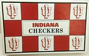 Vintage IU Indiana University Hoosiers Checkers Game College Football New Sealed - Picture 1 of 2