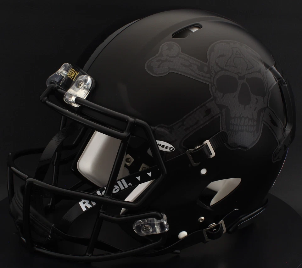 ARMY BLACK KNIGHTS NCAA Riddell Speed Full Size AUTHENTIC Football Helmet - Image 1 of 4