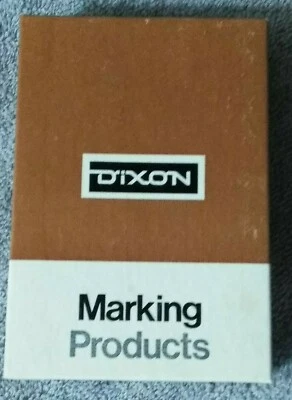 Vintage Dixon White Thick Wax Marking Crayons #5025 (j) - Image 1 of 3