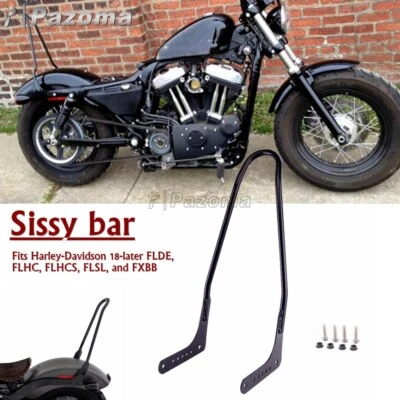 Respaldo de pasajero Sissy Bar para moto Harley Street Bob FXBB FLHC 2018-2021 Foto 1 de 4