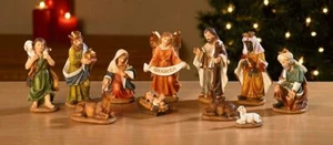  Juego de Belén de 11 piezas Figuras de 3,5" por Sagradas Tradiciones Navidad NUEVO - Imagen 1 de 2