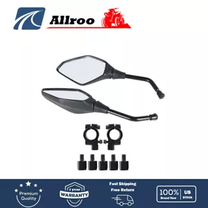Fit For Polaris Sportsman 110 300 XP 850 1000 Rear View Side Mirrors Connectors - Picture 1 of 9