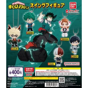My Hero Academia Swing Figura Llavero Bandai Gashapon Toys Set de 5 - Imagen 1 de 8