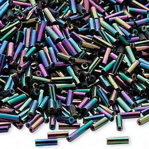 Lot of 1000 Ming Tree Glass Bugle Tube Bead Seed Beads 6mm Value Pack