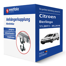 Produktbild - Westfalia Anhängerkupplung abnehmbar für CITROEN Berlingo Typ B9 AHK