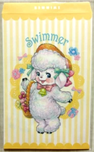 SCHWIMMER/ Fröhliche Schafe Tier Papier Geschenktüte/Made in Japan S&C - Bild 1 von 2