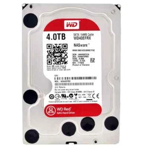 WD Red 4TB WD40EFRX 5400 RPM 64MB Cache SATA III 3.5″ Western Digital HDD NAS - Bild 1 von 7