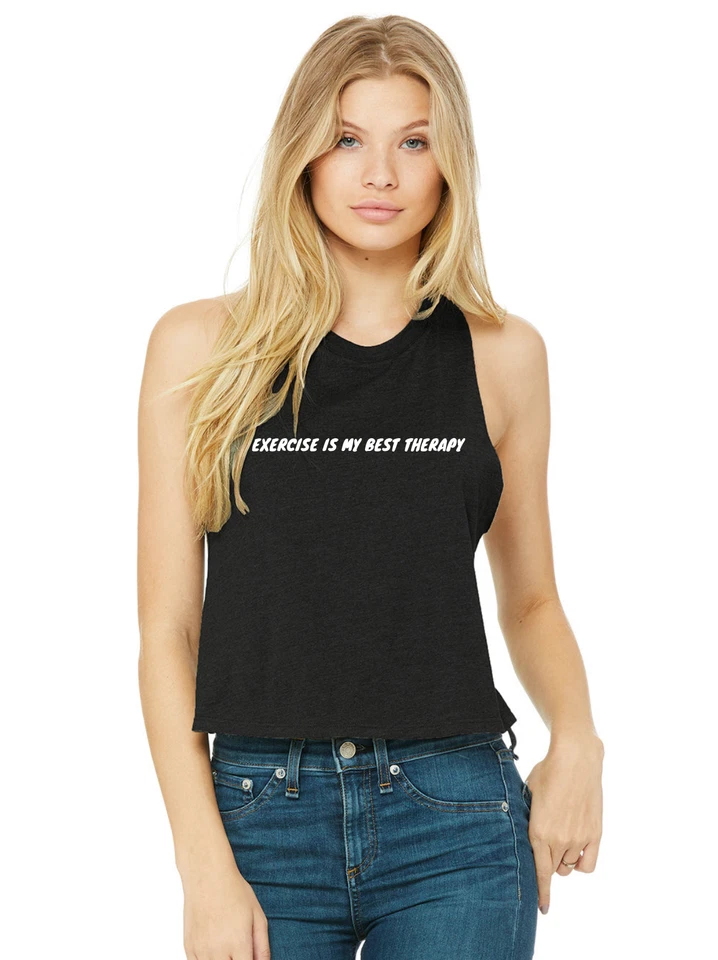 Camiseta sin mangas para mujer NEGRA espalda deportiva Foto 1 de 4