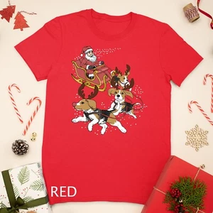 Divertida Camiseta de Navidad Beagle para Adorables Amantes de Perros Camiseta unisex - Imagen 1 de 12
