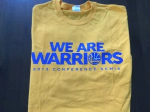 Golden State Warriors 2013 NBA Conference Semi-Finals/Round 2 XL Tee Shirt-NEW - Picture 1 of 1