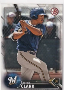 LOT (3) 2016 BOWMAN PROSPECTS RC TRENT GRISHAM SAN DIEGO PADRES ROOKIE Z86 - Picture 1 of 6