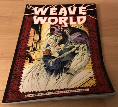 (Curved Book) Clive Barker Based Weave World Graphic Novel Comic #2 First Print - Image 1 of 4