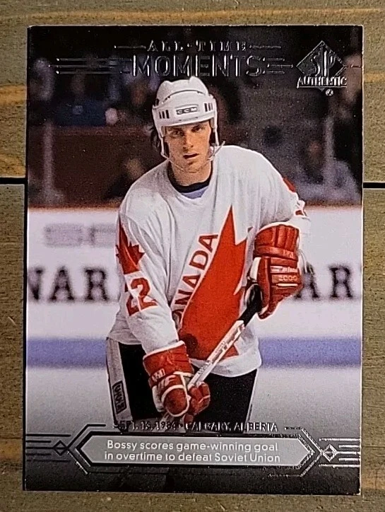 2014-15 SP Authentic All-Time Moments Mike Bossy #194 HOF Team Canada SP - Image 1 of 2