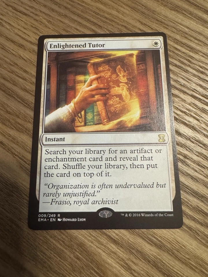 MTG Enlightened Tutor Magic the Gathering Eternal Masters Instant NM - Image 1 of 1