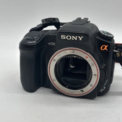 Sony Alpha DSLR-A350 SLR Digital Camera (Camera Body) For Parts or Not Working - Image 1 of 4