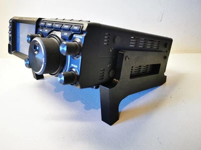 UK RADIO CABLES Desk Stand for Yaesu FTDX10 HAM Radio Mobile Desktop HF CB Mount Legs POTA