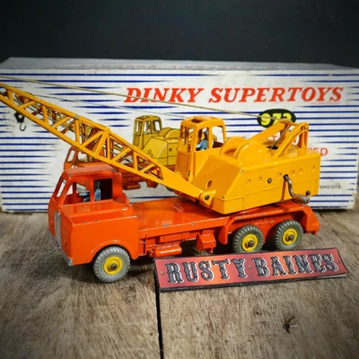 Original Vintage Dinky 972 20-Ton Lorry Mounted Coles Crane, Boxed & Inserts - Image 1 of 4